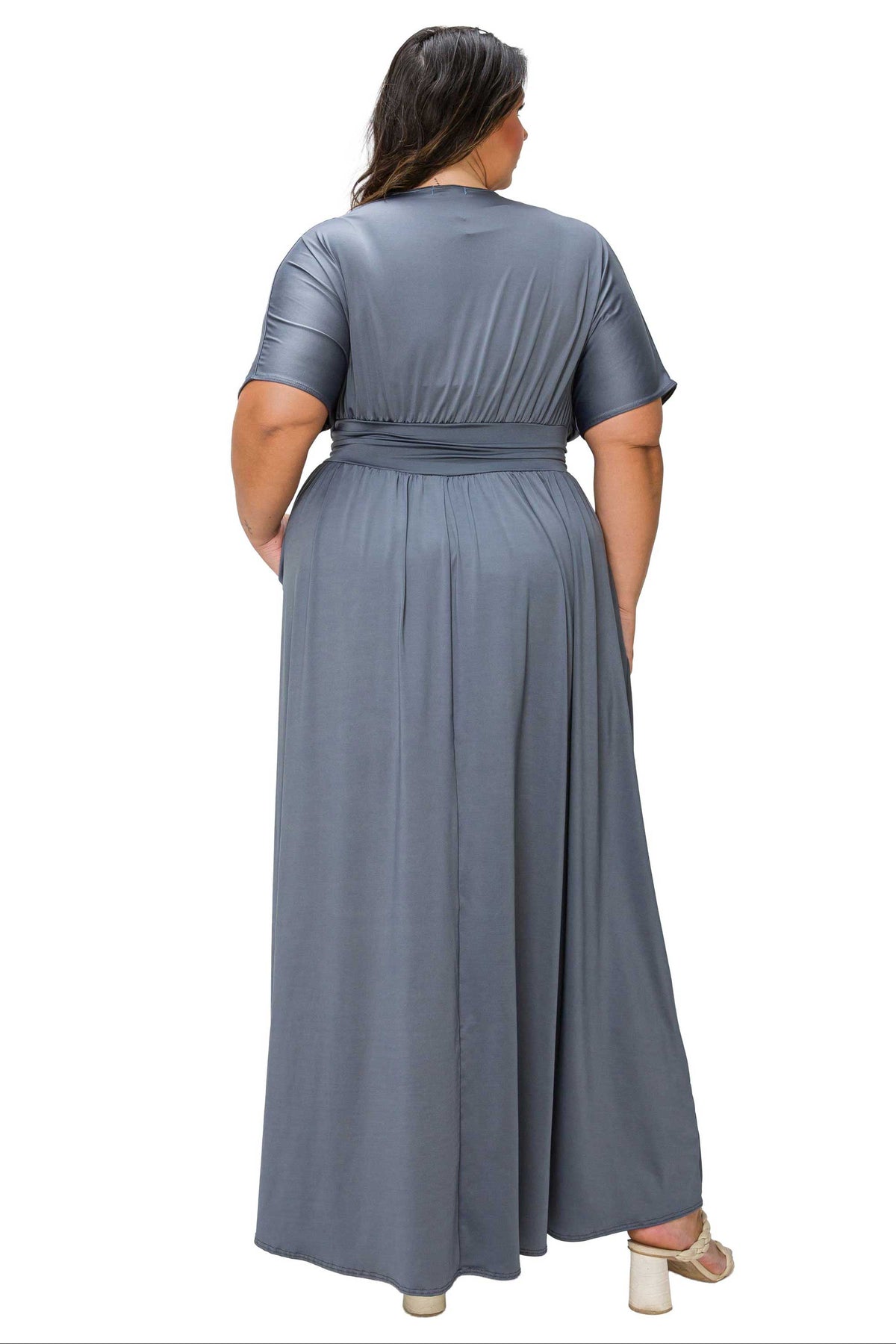 Raffi Empire Waist Pocket Maxi Dress