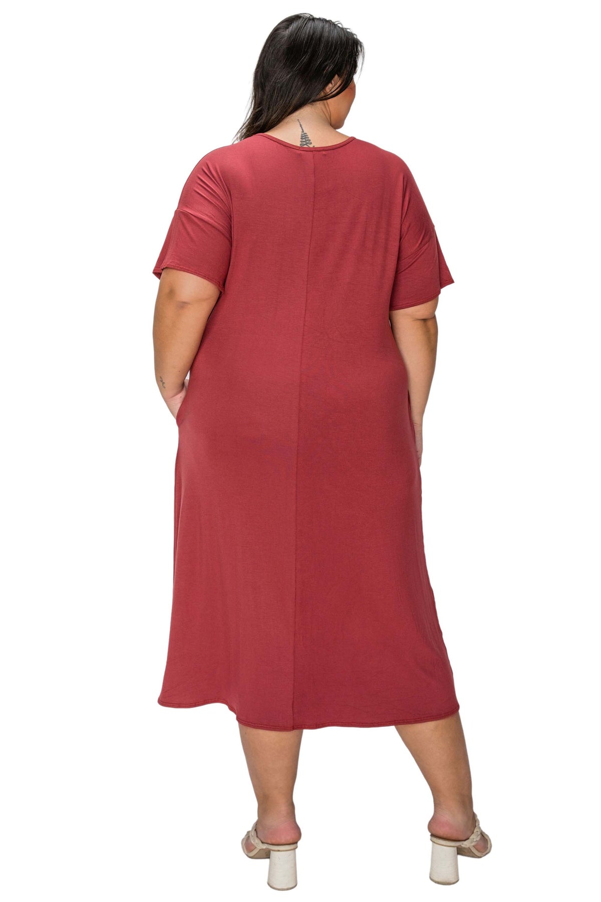 Olivia Pocket Midi Dress
