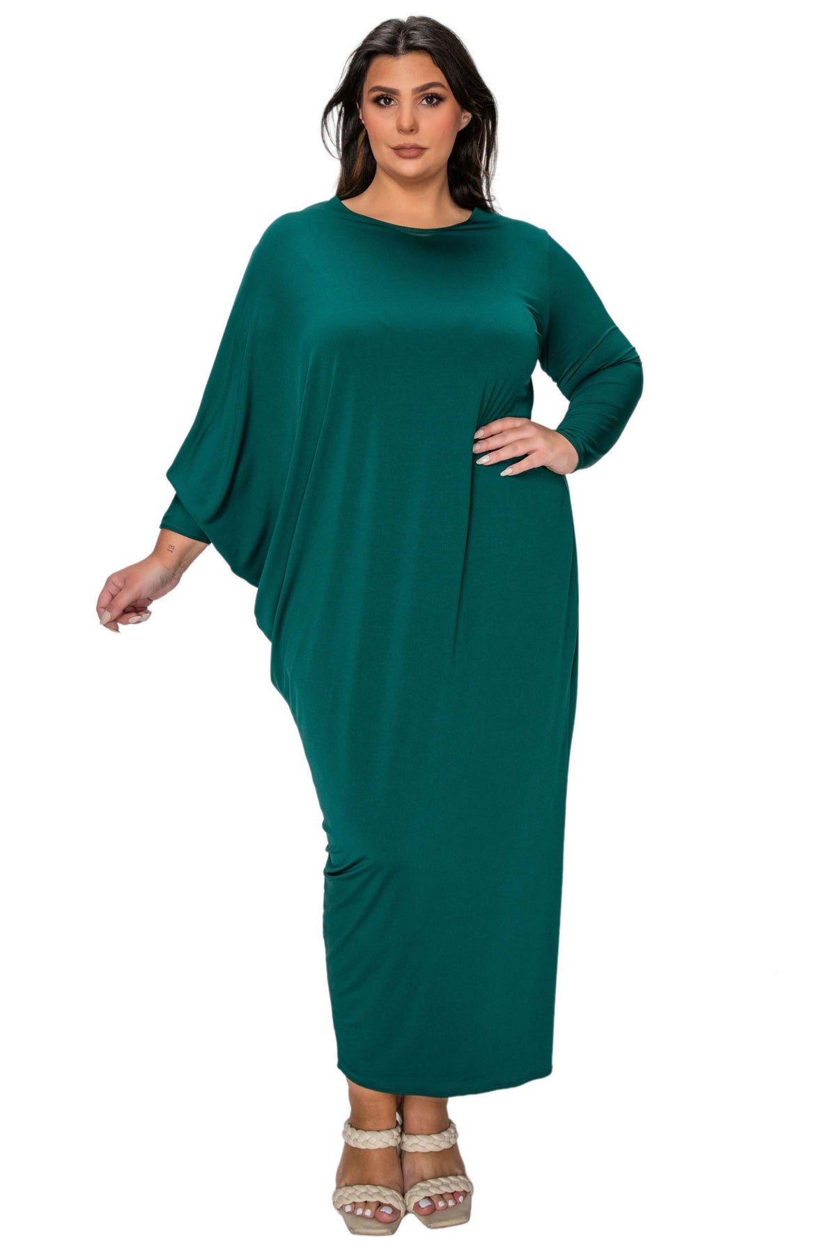 Louella Asymmetrical Maxi Dress