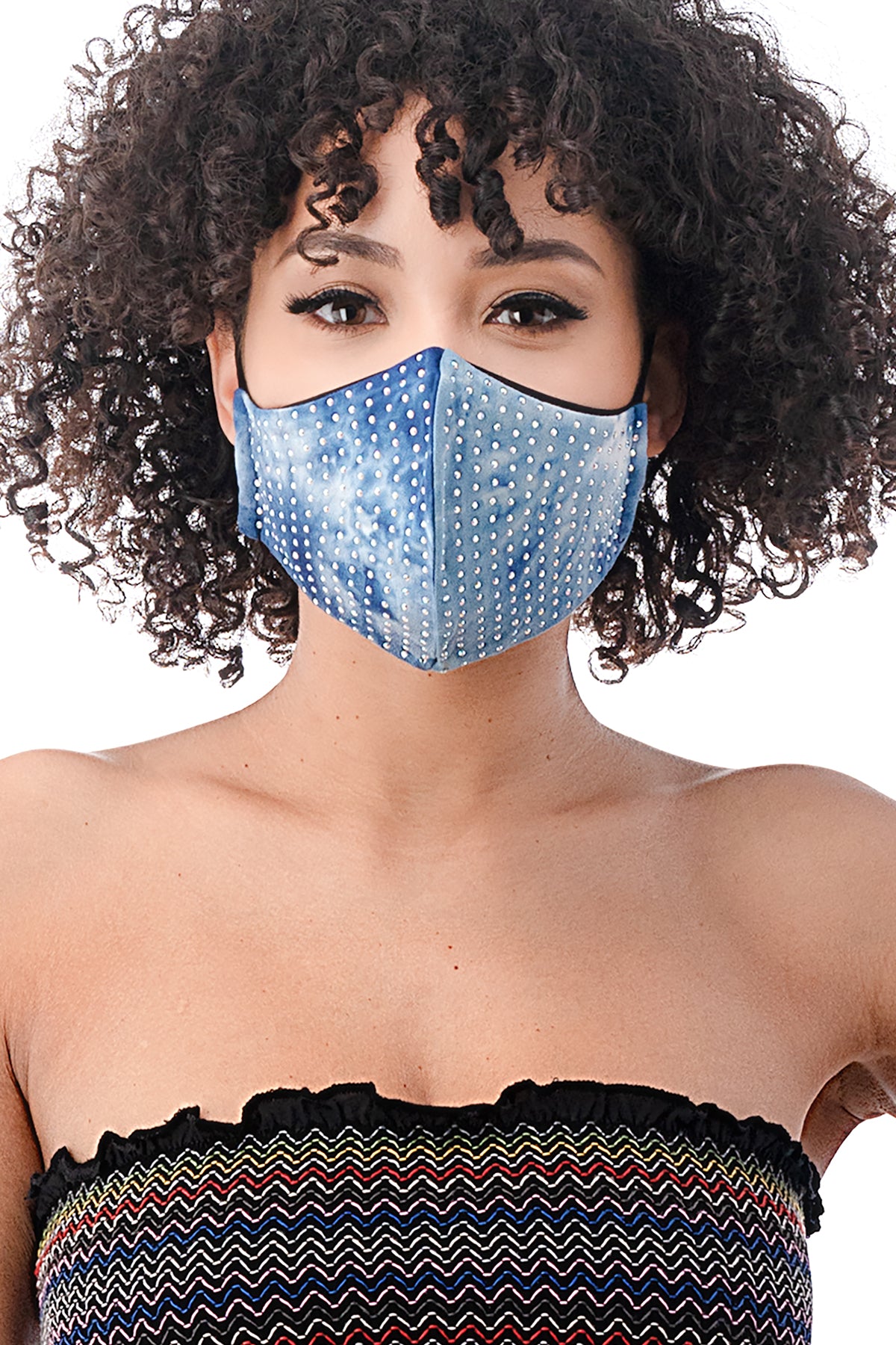 Embellished Tie Dye Masks - L I V D