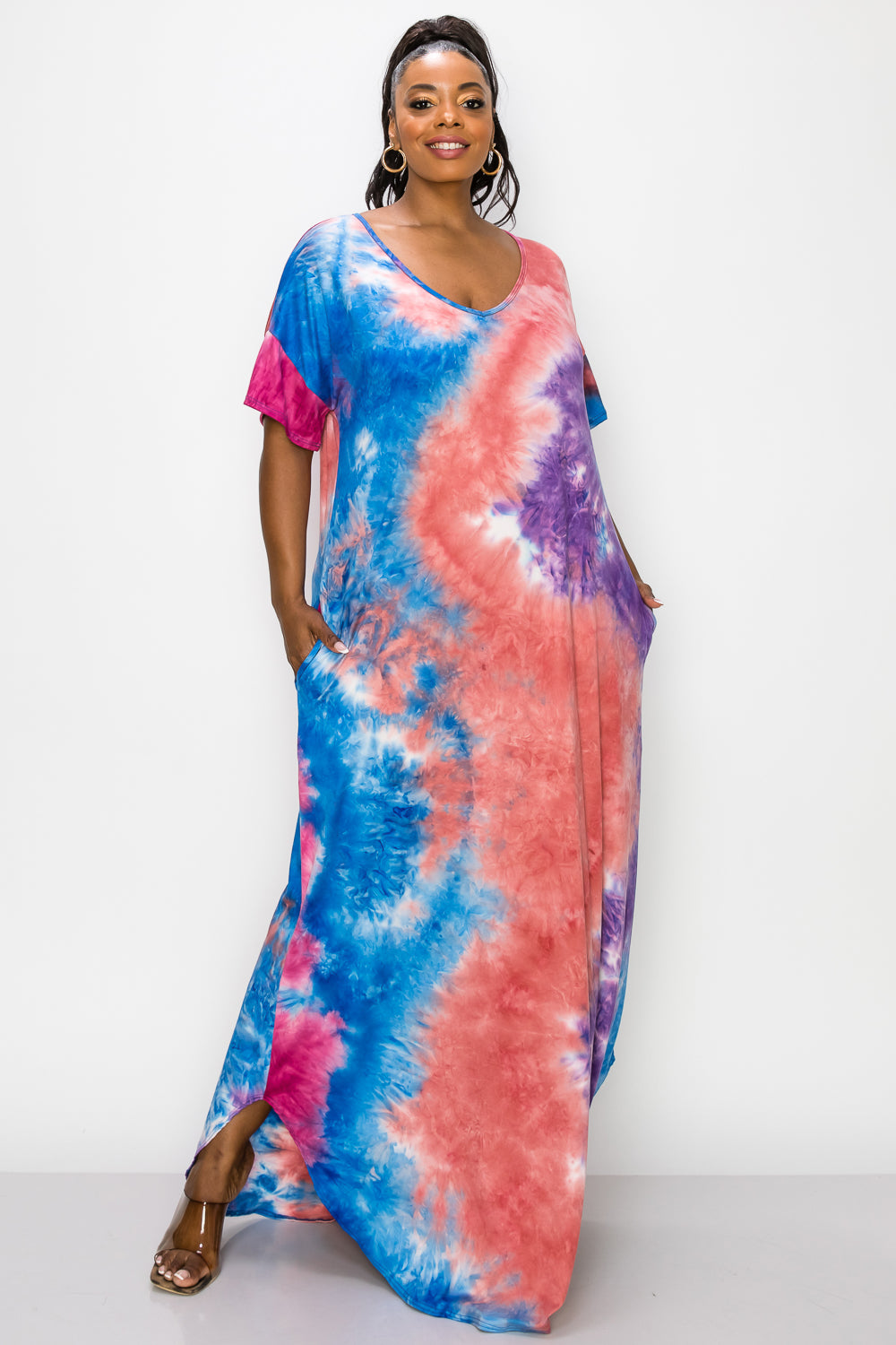 short sleeve tie dye maxi dress Dye Maxi Dress Blue Tie Dye T Shirt Dress Best Blue Tie Dye Maxi Dress Top