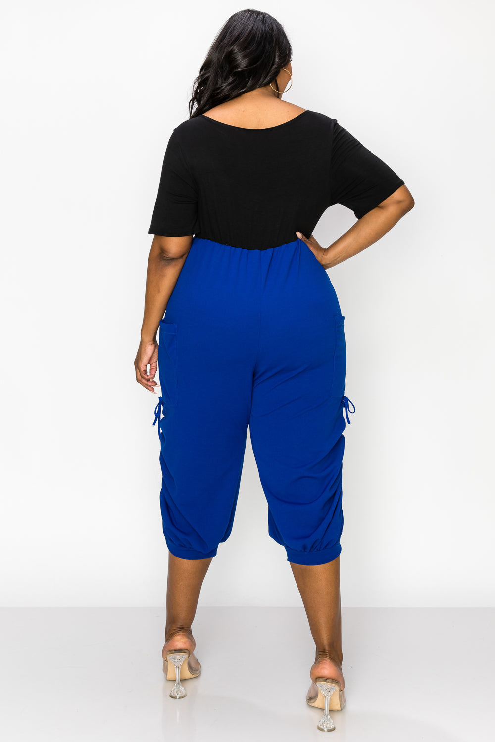 Colorblock Eternal Pocket Jumpsuit - L I V D