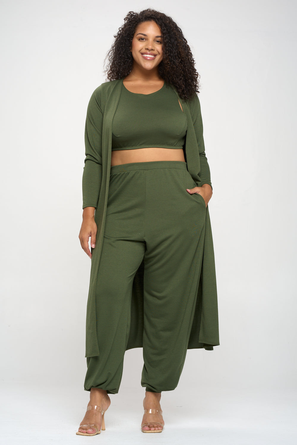 Three Piece Athleisure Set - L I V D