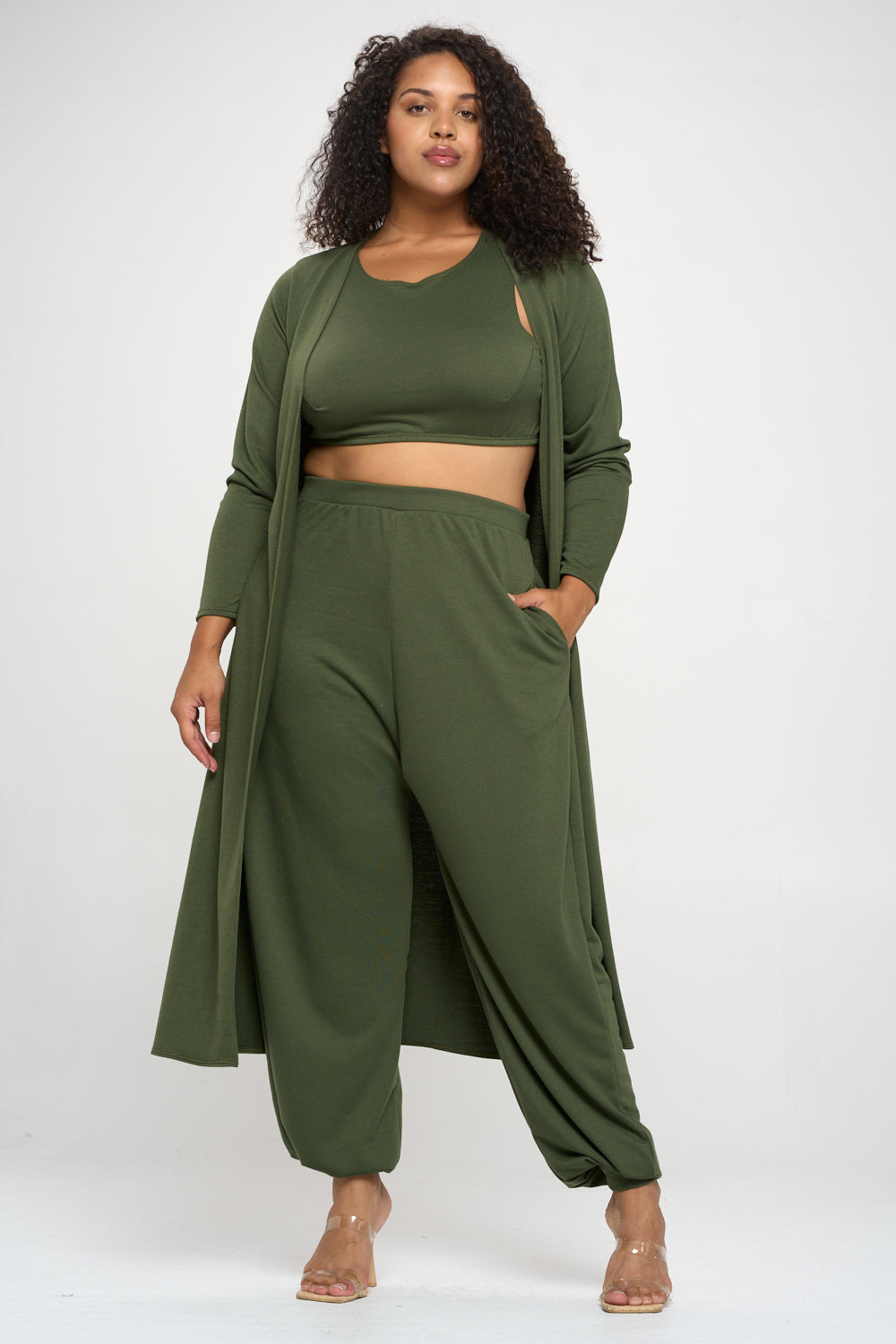 Three Piece Athleisure Set - L I V D