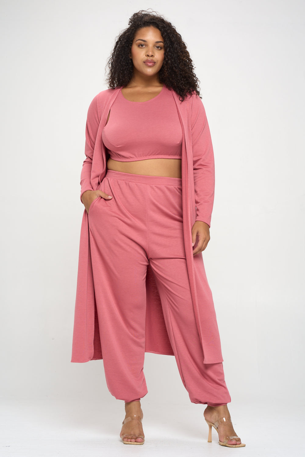Three Piece Athleisure Set - L I V D