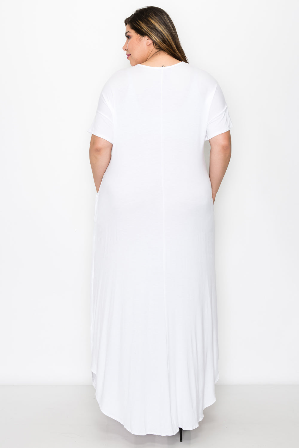 Short Sleeve Maxi Dress - L I V D