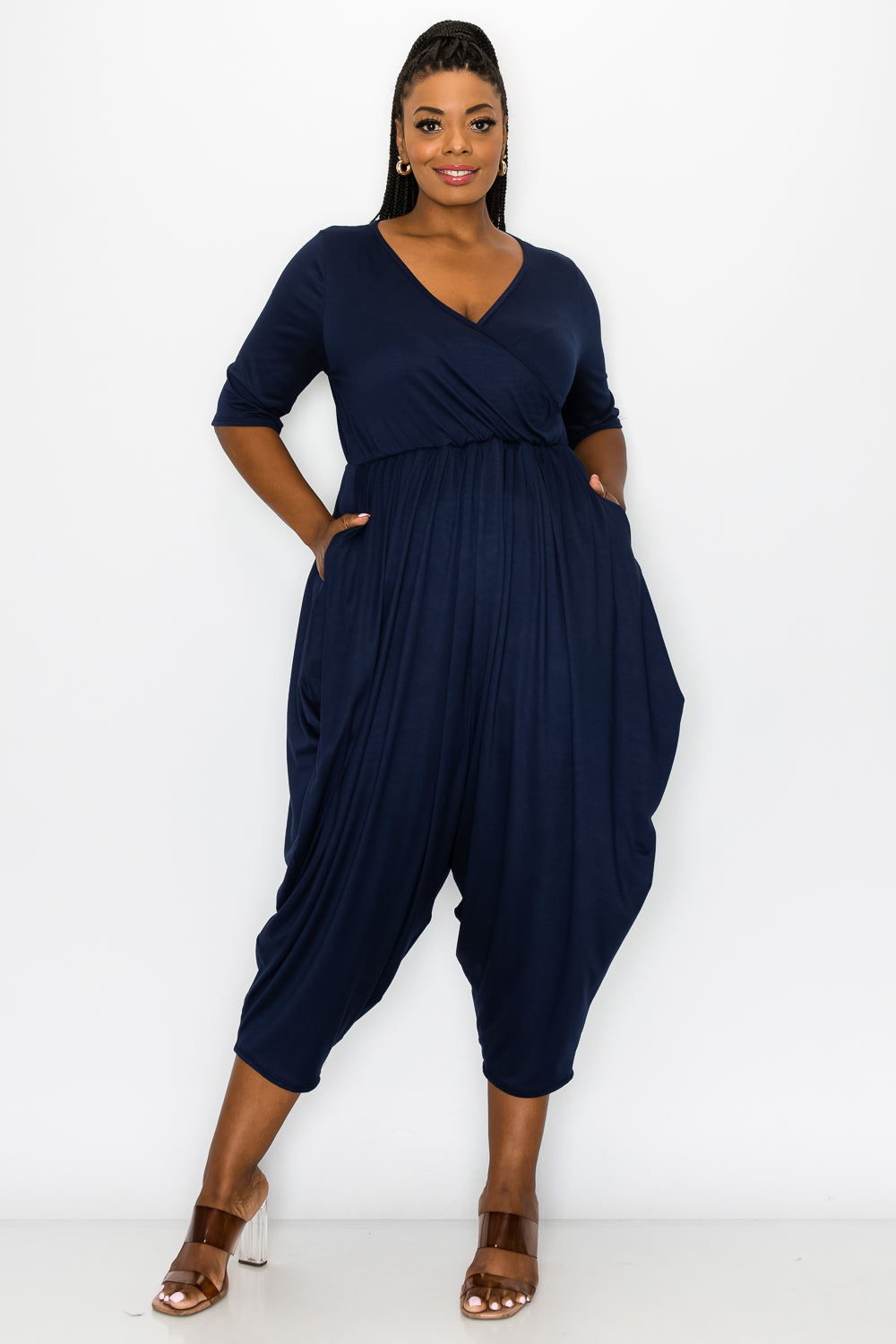 Rebecca Pocket Jumpsuit - L I V D