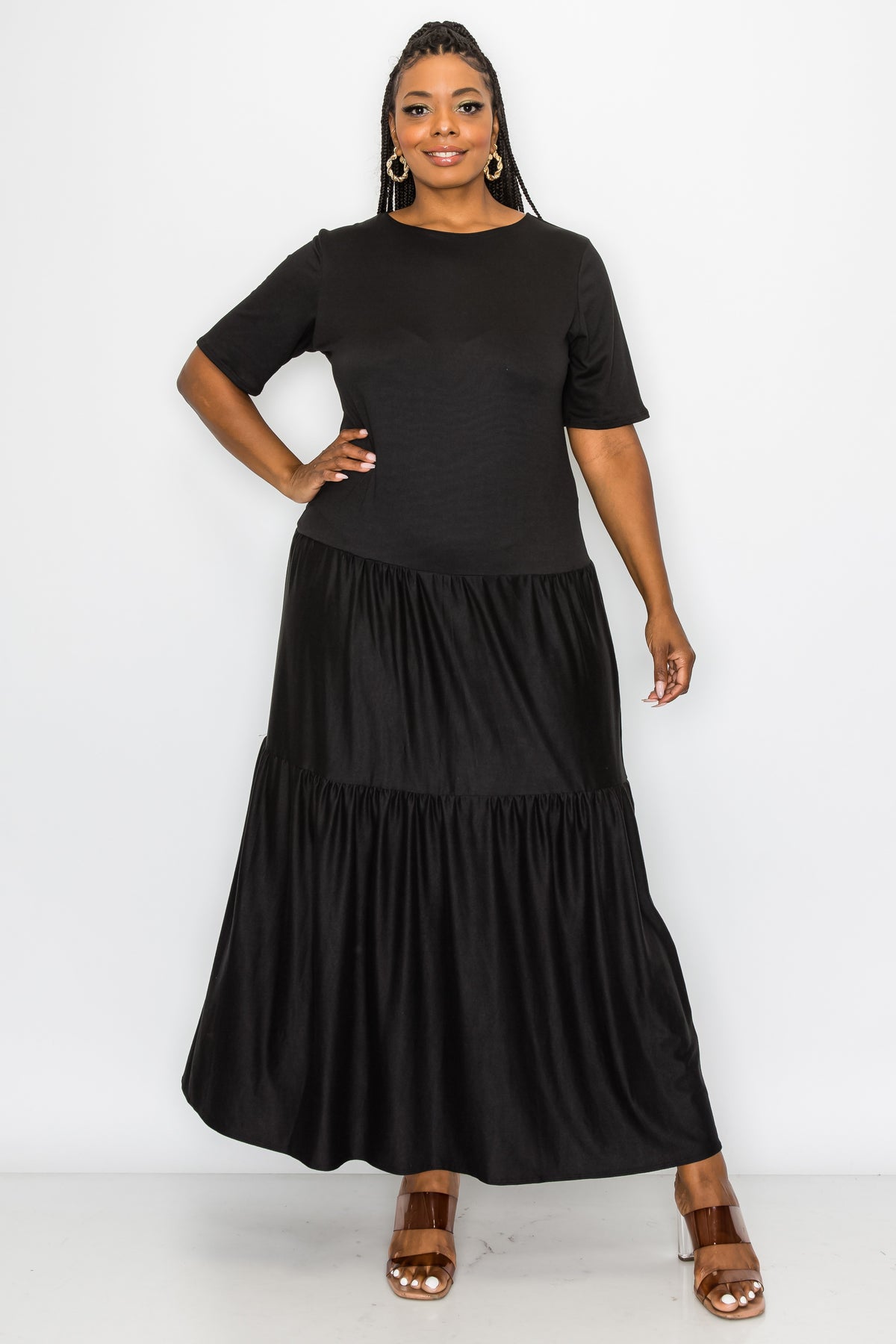 Jourdan Tiered Maxi Dress