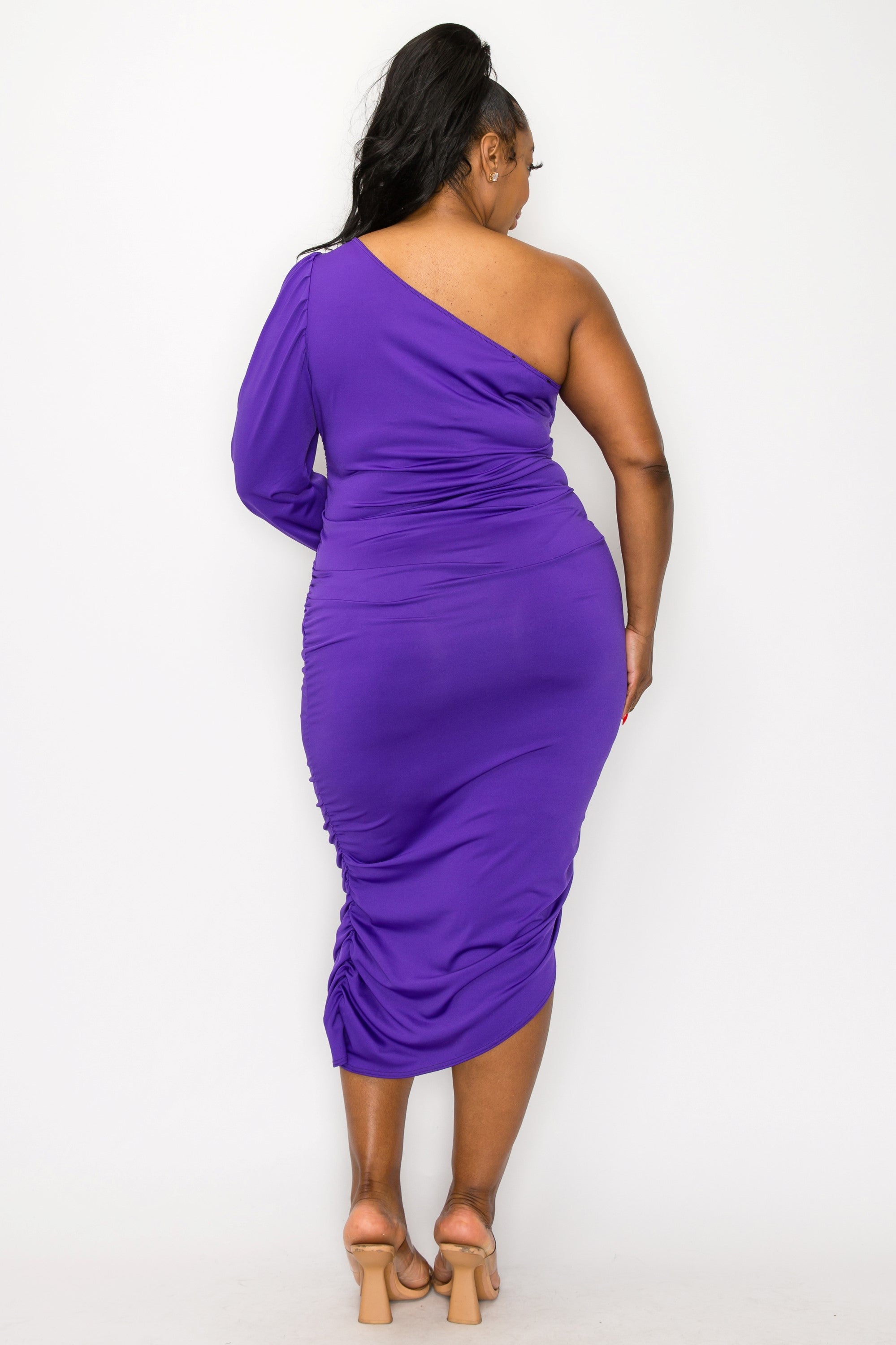 Gaia Asymmetrical Bodycon Dress – L I V D