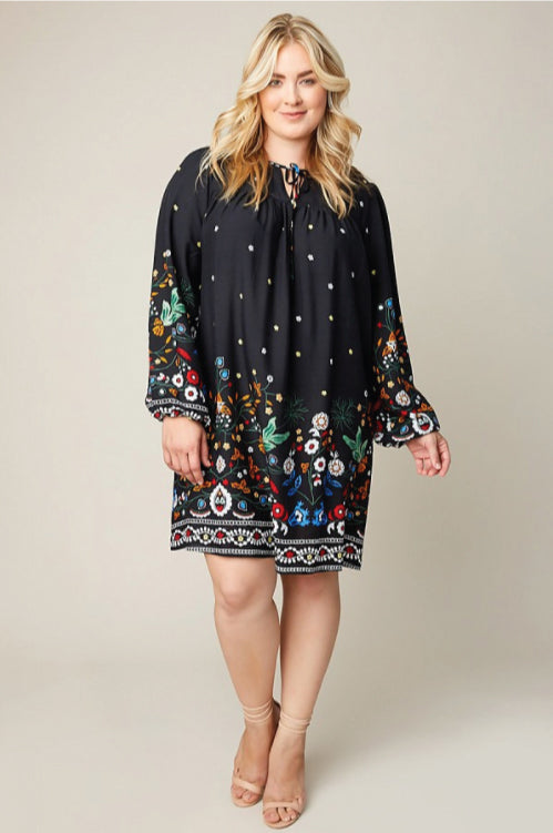 Self Tie Peasant Dress | LIVD Apparel – L I V D